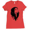 girl roses Ladies Fitted T-Shirt