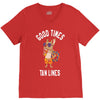 good times tan lines V-Neck Tee