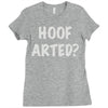 hoof arted Ladies Fitted T-Shirt