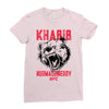 khabib nurmagomedov bear strong Ladies Fitted T-Shirt