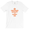 occupy wall street t shirt 99% organize carry on anti corporate greed T-Shirt