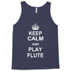keep calm play flute Tank Top