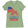 I Have an American Dream Ladies Fitted T-Shirt