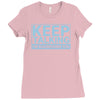 keep talking i m diagnosing you Ladies Fitted T-Shirt