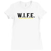 Wife.. Washing Ironing Fucking Etc Ladies Fitted T-Shirt