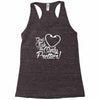 girls fish too only prettier Racerback Tank