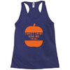 halloween forget candy give me tacos pumpkin Racerback Tank