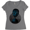 Hi!Earthling T-Shirt Women's Triblend Scoop T-shirt
