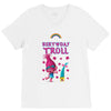 birthday troll V-Neck Tee