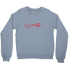 jake paul signature red Crewneck Sweatshirt