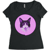 catsfinal recovered Women's Triblend Scoop T-shirt