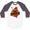 the sausage king of chicago 3/4 Sleeve Shirt