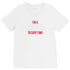 i am a teacher V-Neck Tee