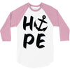 hope anchor 3/4 Sleeve Shirt