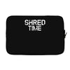 shred time Laptop sleeve