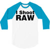 i shoot raw 3/4 Sleeve Shirt
