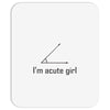 im acute girl Mousepad