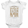 bacon2 Baby Bodysuit