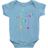 libra rainbow sign Baby Bodysuit