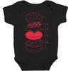 cheeseburger Baby Bodysuit