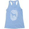 boxer fingerprint Racerback Tank