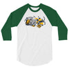 friendly kitty 3/4 Sleeve Shirt