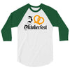 i love oktoberfest 3/4 Sleeve Shirt