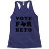 vote for beto Racerback Tank