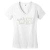 monster mantra Women's V-Neck T-Shirt