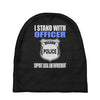 i stand with officer Baby Beanies