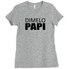 dimelo papi nicky jam reggaeton regueton  black Ladies Fitted T-Shirt