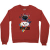 who loves papillon Crewneck Sweatshirt