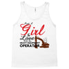 Just A Girl In Love With Her Heavy Equıpment Operator Tank Top
