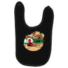 an amazing sand castle Baby Bibs