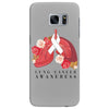 lung cancer awaneress Samsung Galaxy S7 Edge Case
