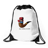 not a pipe Drawstring Bags