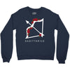 sagittarius rose Crewneck Sweatshirt
