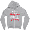 dirty stuff cool Zipper Hoodie
