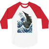 kaiju wave 3/4 Sleeve Shirt