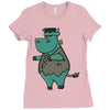 frankencow Ladies Fitted T-Shirt