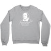 shakespeare beard quote much ado about nothing Crewneck Sweatshirt