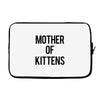 mother of kittens Laptop sleeve