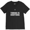 bass player timing is everything V-Neck Tee