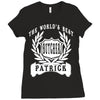 worlds best butcher Ladies Fitted T-Shirt
