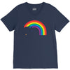 rainbow V-Neck Tee