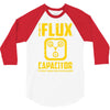 back to the future inspired flux capacitor delorean movie 3/4 Sleeve Shirt