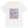 my mom is in heaven forever V-Neck Tee