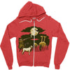 big game Zipper Hoodie