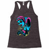 panda rider Racerback Tank