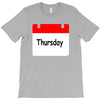 title of day of the week sunday thursday day of the week T-Shirt